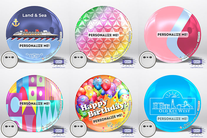 Disney Custom Button Pins