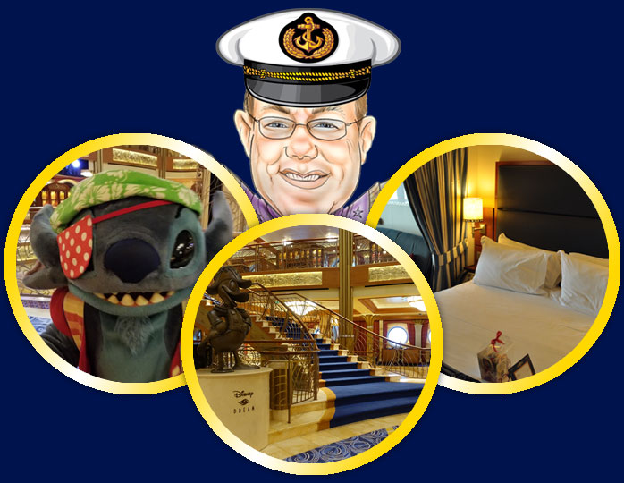 Disney Cruise Lines Characters and Bed