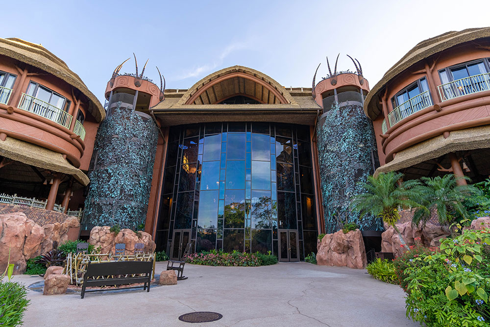 DVC Animal Kingdom Villa Front Entrance