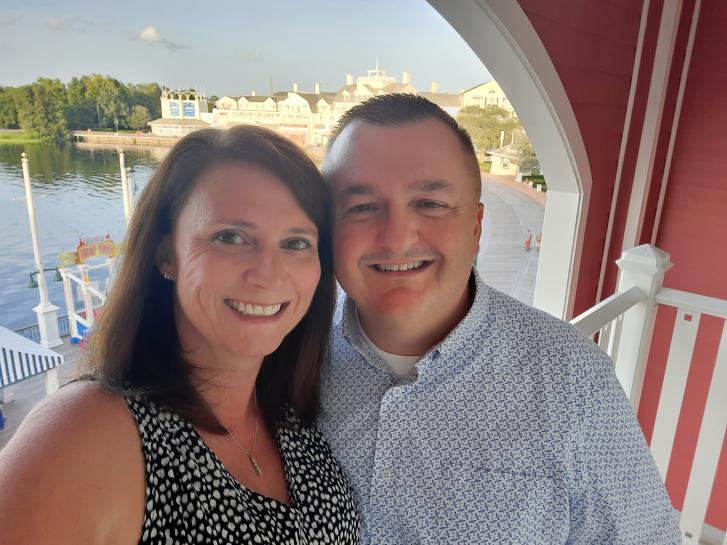 Guest Photo from Monica Kisselbaugh: Guests on balcony at Boardwalk Villas