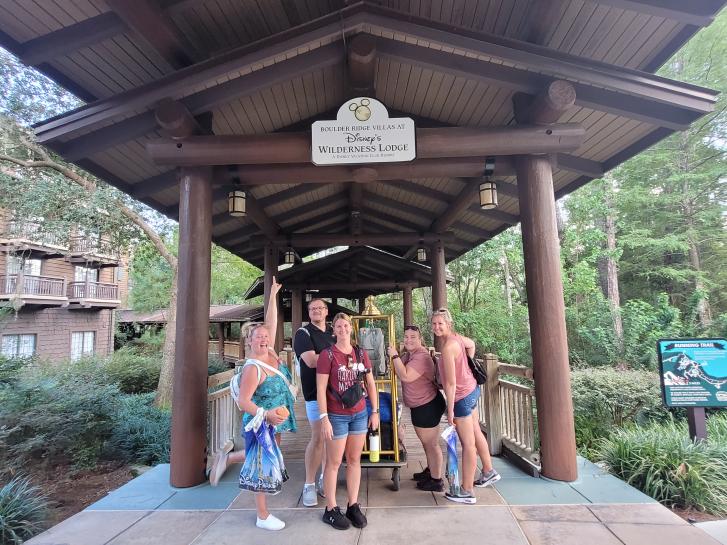 Guest Photo from Virginia Sprague: Guests at Disney's Wilderness Lodge