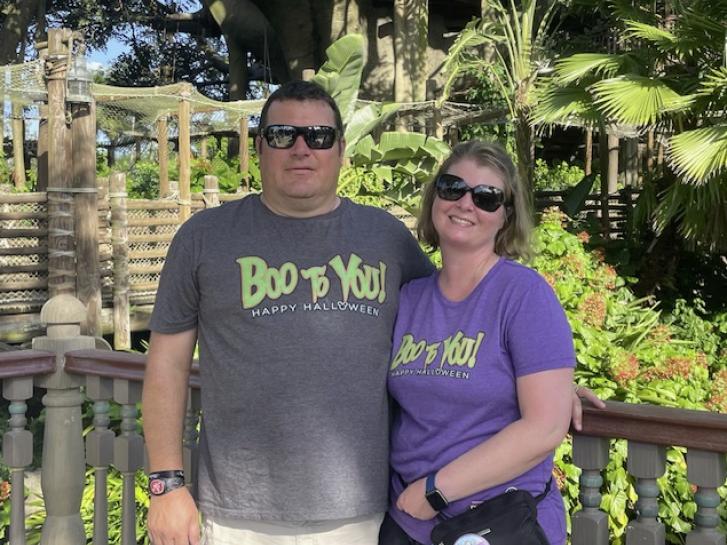 Guest Photo from Lisa O'Brien:Guests at Swiss Family Robinson Treehouse at Magic Kingdom