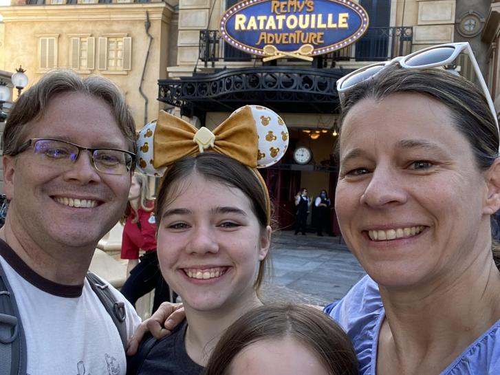 Guest Photo from C. Anderson: Guests at Remy's Ratatouille Adventure